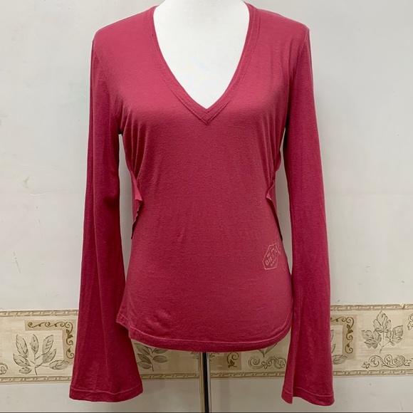 Diesel Tops - Diesel Long Sleeve V Neck Top